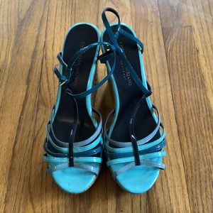 Christian Siriano Wedge Platform Sandals